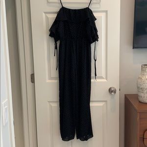 Club Monaco Black Jumpsuit